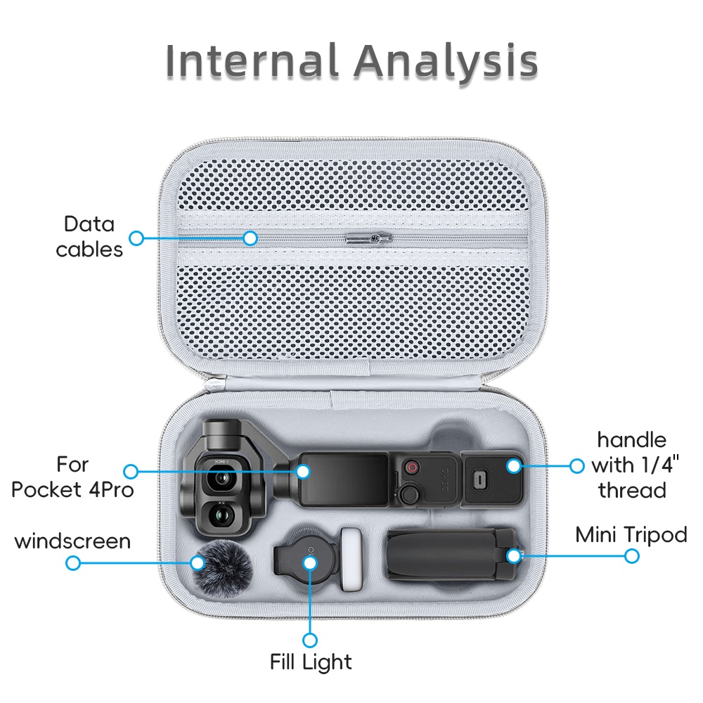 DJI Osmo Pocket 4P Creator Com - Drone Camera Case 리뷰 및 가격