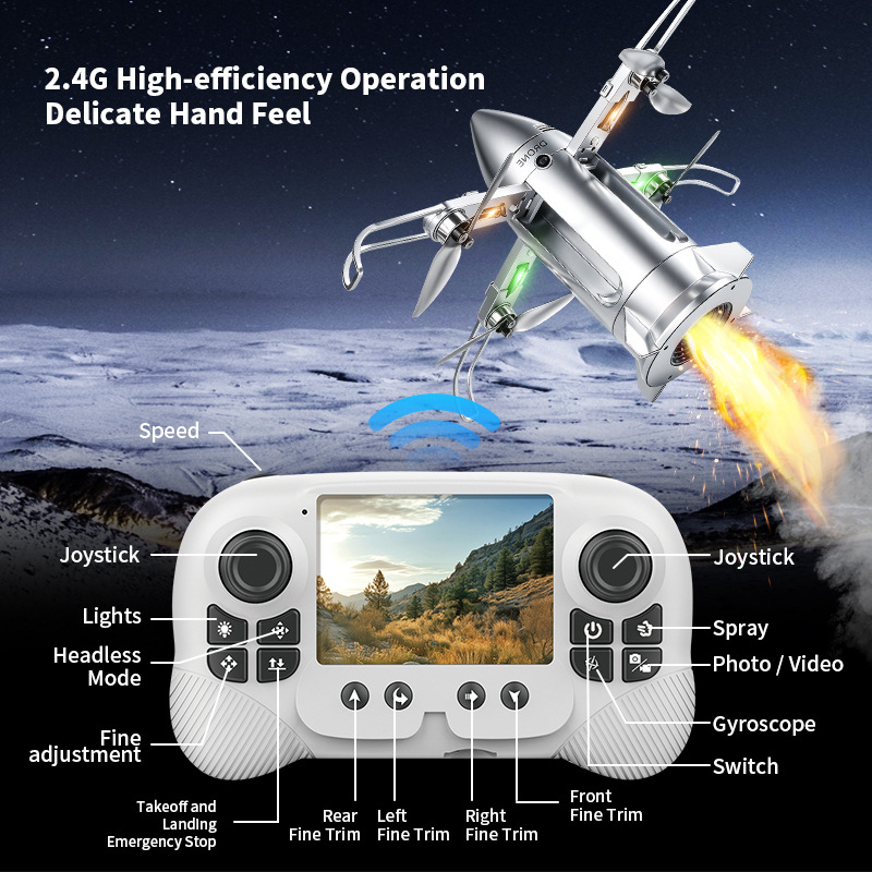 OZ X6 로켓 드론, 2.8인치 화면 컨트롤러, 브러 - Drone Camera Hd 리뷰 및 가격