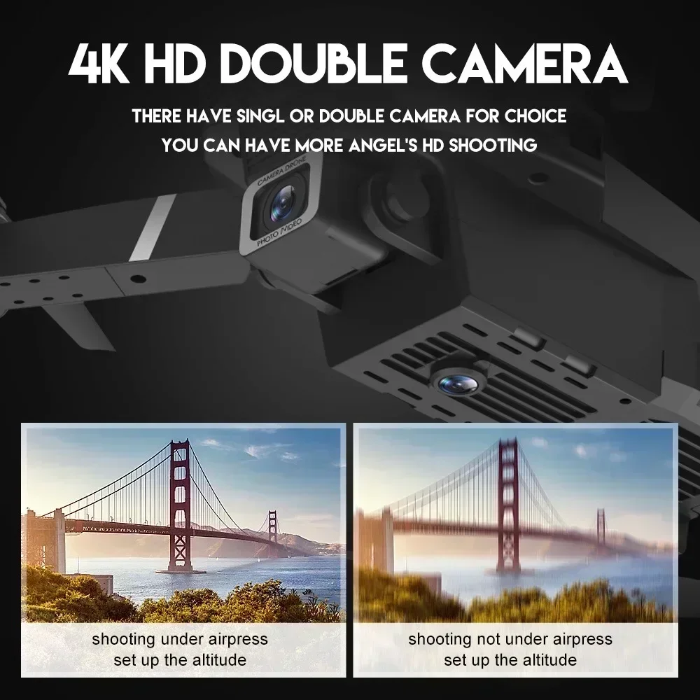 E88 프로 와이파이 FPV 드론, 광각 HD 4K 1 - Drone Camera Professional 리뷰 및 가격